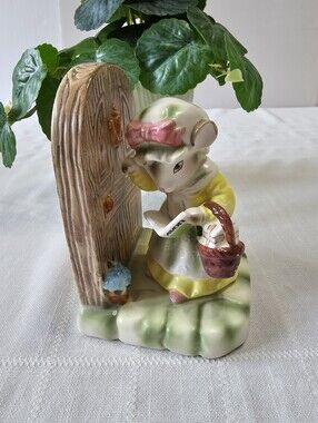 Vintage Avon Precious Moments Ceramic Figurine - "My First Call"